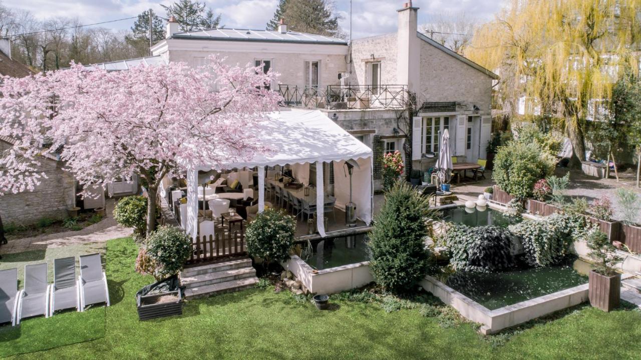 Bed and Breakfast L'Ame Des Hospitaliers Courteuil Экстерьер фото